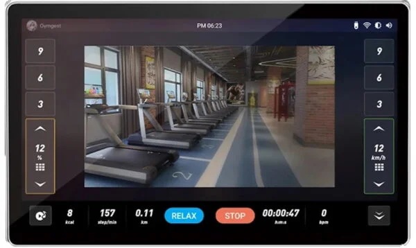 Evolve Prime Series Treadmill with 21,5 full HD Console (215X-BL) (12)